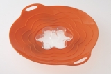 silikonová poklice proti vzkypění Vapo Twist Silikomart orange