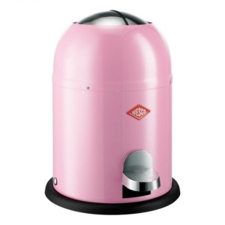 Odpadkový koš Wesco Single Master 9L, růžový